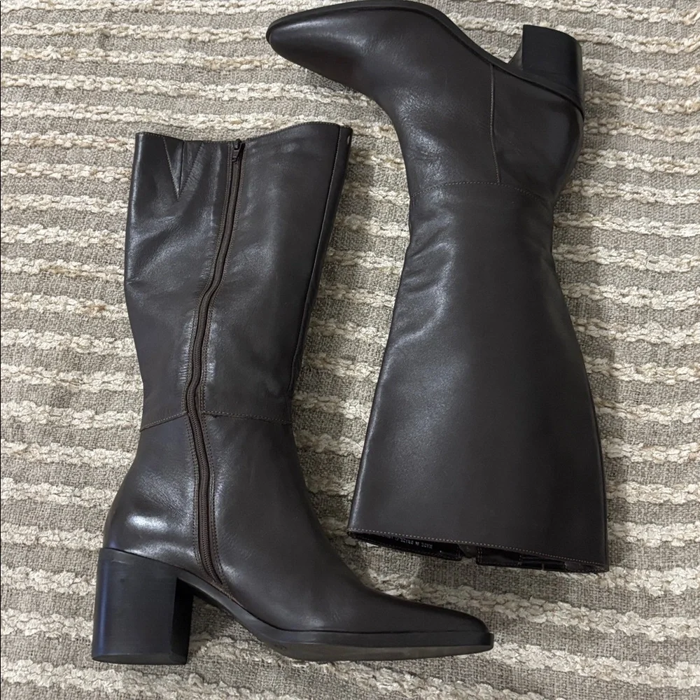 Chinese Laundry Classic Pointed Toe Knee-High Boot - Dark‎ Brown Size 7.5